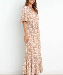 PUP52 Dresses Ace Dress - Tan