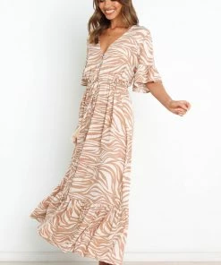 PUP52 Dresses Ace Dress - Tan