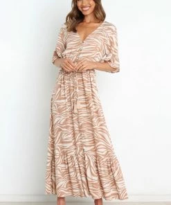 PUP52 Dresses Ace Dress - Tan