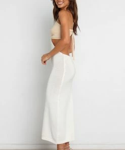 PUP3 Dresses Adele Dress - Beige/White