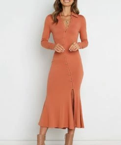 PUP3 Adriana Dress - Rust Dresses