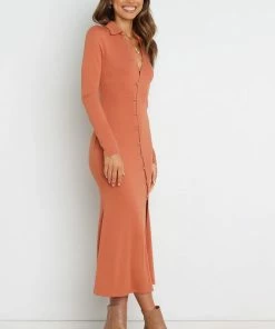 PUP3 Adriana Dress - Rust Dresses