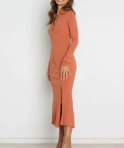PUP3 Adriana Dress - Rust Dresses