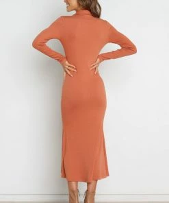 PUP3 Adriana Dress - Rust Dresses