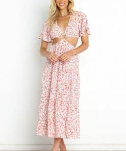 PUP14 Aidan Dress - Red Dresses