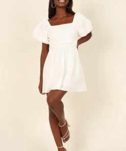 PUP4 Alaya Dress - White