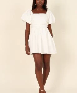 PUP4 Alaya Dress - White