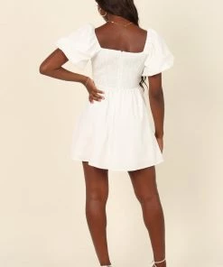 PUP4 Alaya Dress - White