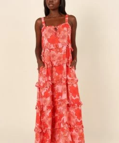 PUP49 Dresses Aloisia Dress - Red