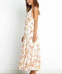 PUP3 Amarlie Dress - White Floral Dresses