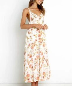 PUP3 Amarlie Dress - White Floral Dresses