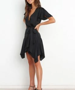 PUP14 Amaryllis Dress - Black Dresses