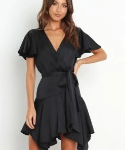 PUP14 Amaryllis Dress - Black Dresses