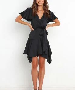 PUP14 Amaryllis Dress - Black Dresses