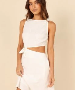 PUP8 Dresses Amica Cut Out Mini Dress - White