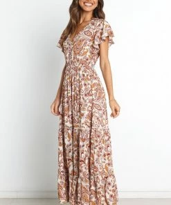 PUP50 Anika Dress - Brown Dresses