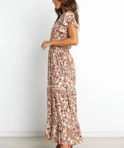 PUP50 Anika Dress - Brown Dresses