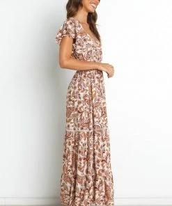 PUP50 Anika Dress - Brown Dresses