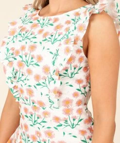 PUP58 Anya Dress - White Dresses