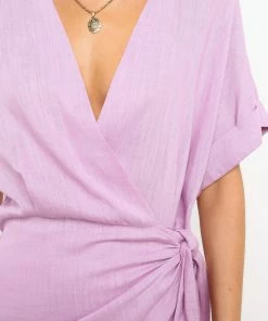 PUP52 Apex Dress - Lilac Dresses