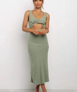 PUP55 Apollo Dress - Olive Dresses