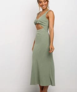 PUP55 Apollo Dress - Olive Dresses