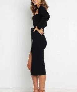 PUP3 Aquerelle Dress - Black Dresses