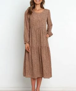 PUP8 Dresses Arca Dress - Brown
