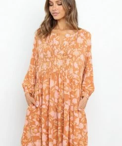 PUP50 Dresses Arden Dress - Rust