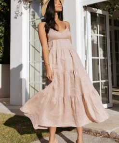 PUP3 Dresses Aurora Dress - Beige