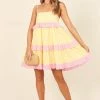PUP3 Avalynn Dress - Yellow
