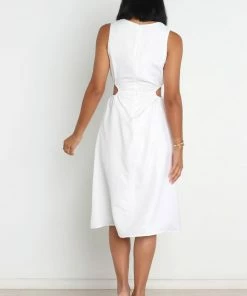 PUP55 Azita Dress - White Dresses