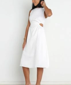 PUP55 Azita Dress - White Dresses