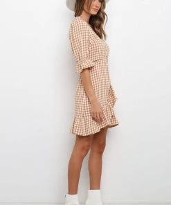 PUP51 Dresses Azure Dress - Beige