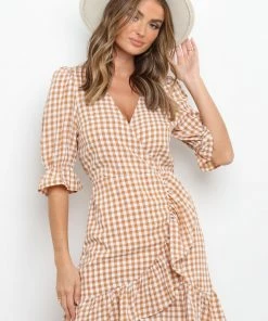 PUP51 Dresses Azure Dress - Beige