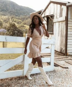 PUP51 Dresses Azure Dress - Beige