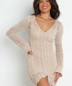 PUP42 Bahama Dress - Beige Dresses