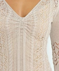 PUP42 Bahama Dress - Beige Dresses