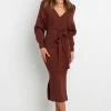 PUP6 Bambina Dress - Chocolate Brown