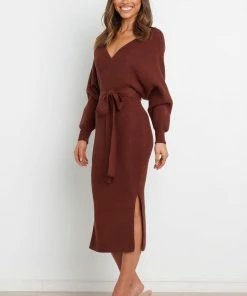 PUP6 Bambina Dress - Chocolate Brown