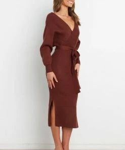 PUP6 Bambina Dress - Chocolate Brown