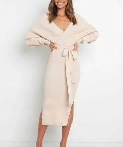 PUP6 Bambina Dress - Cream Dresses