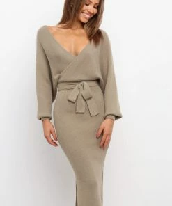 PUP6 Dresses Bambina Dress - Olive