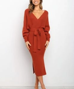 PUP6 Bambina Dress - Rust Dresses