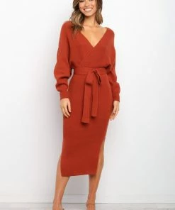 PUP6 Bambina Dress - Rust Dresses