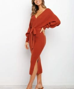 PUP6 Bambina Dress - Rust Dresses