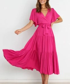 PUP49 Barker Dress - Pink Dresses