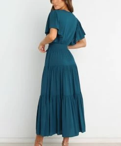 PUP49 Barker Dress - Teal