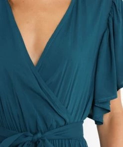 PUP49 Barker Dress - Teal