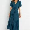 PUP49 Barker Dress - Teal